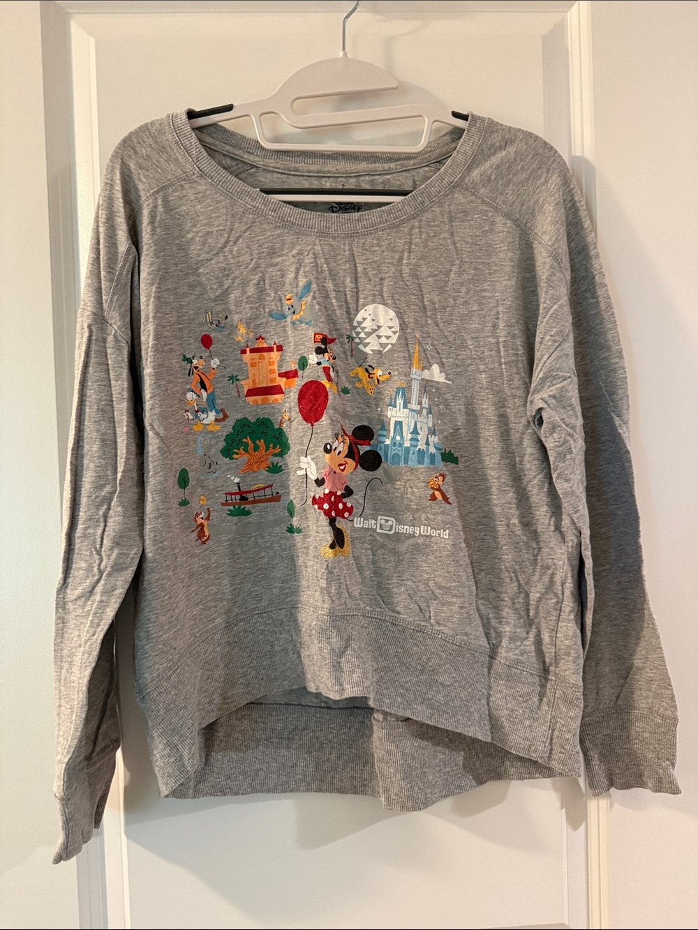 Disney Parks Women’s Disney World Long Sleeve Tee